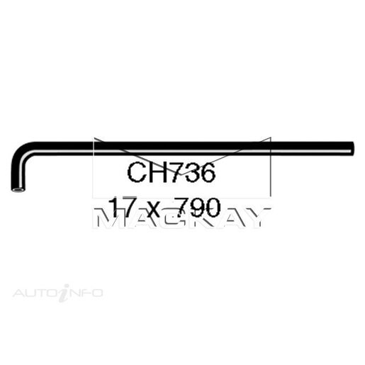 Mackay Heater Hose - CH736