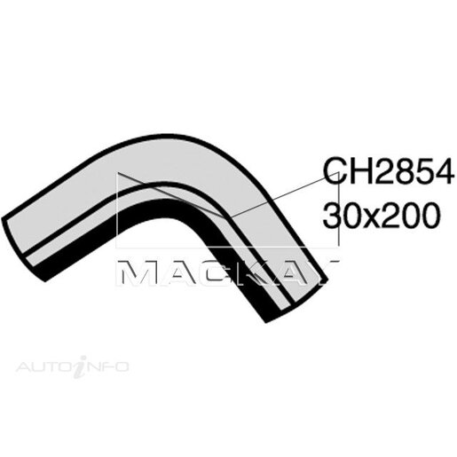 Mackay Radiator Lower Hose - CH2854