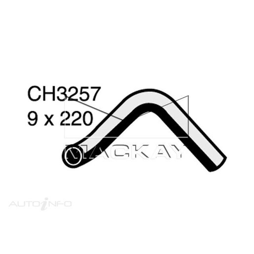 Mackay Throttle Body Coolant Hose - CH3257