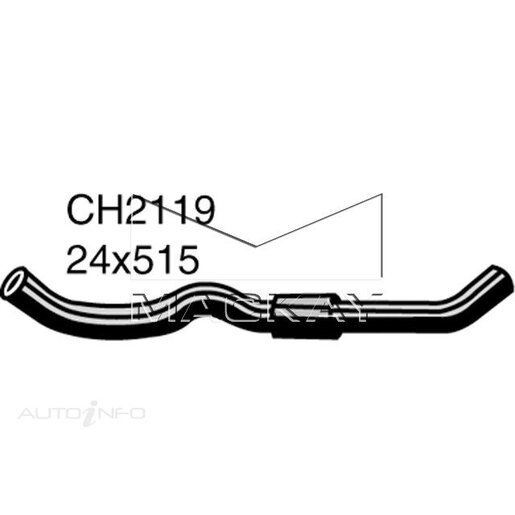 Mackay Radiator Upper Hose - CH2119