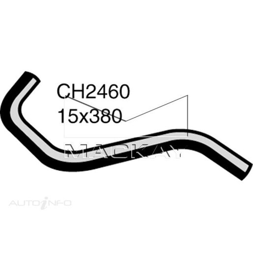 Mackay Heater Hose - CH2460