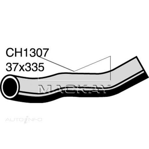 Mackay Radiator Upper Hose - CH1307