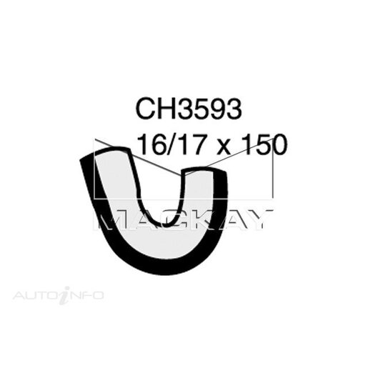 Mackay Engine Bypass Hose - CH3593