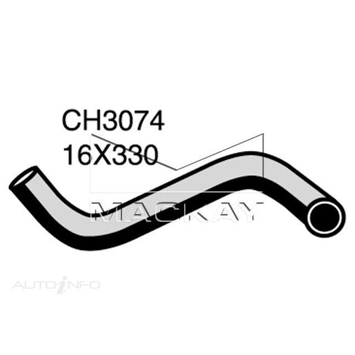 Mackay Heater Hose - CH3074