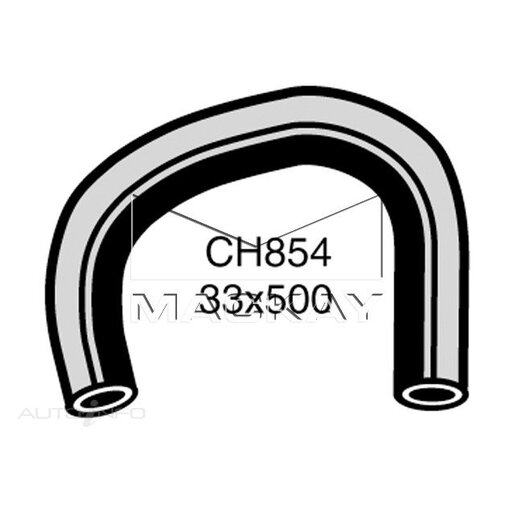 Mackay Radiator Lower Hose - CH854