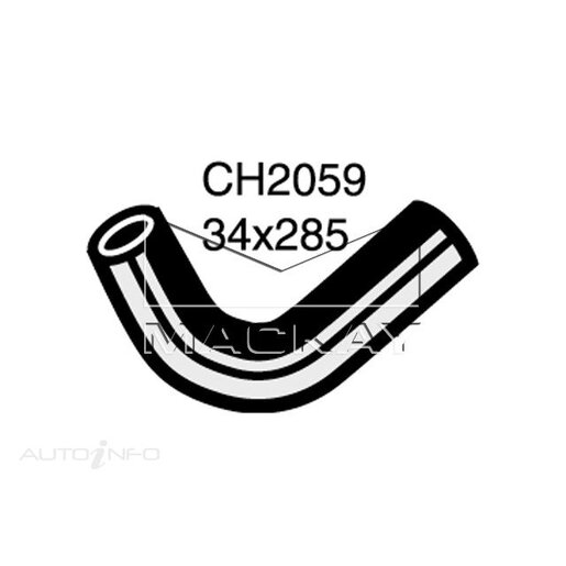 Mackay Radiator Lower Hose - CH2059