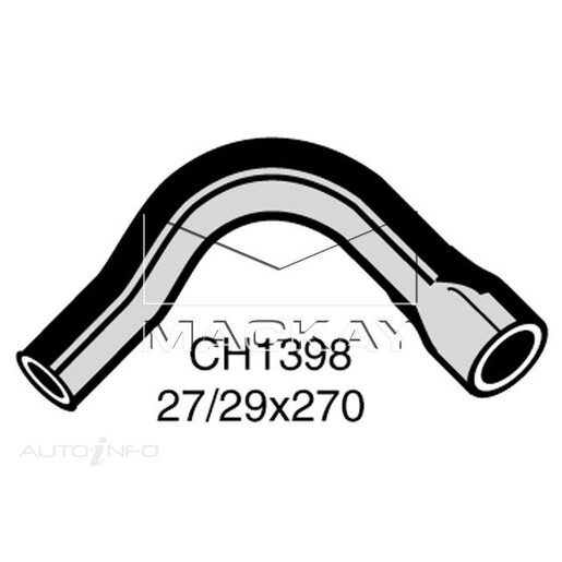 Mackay Radiator Lower Hose - CH1398