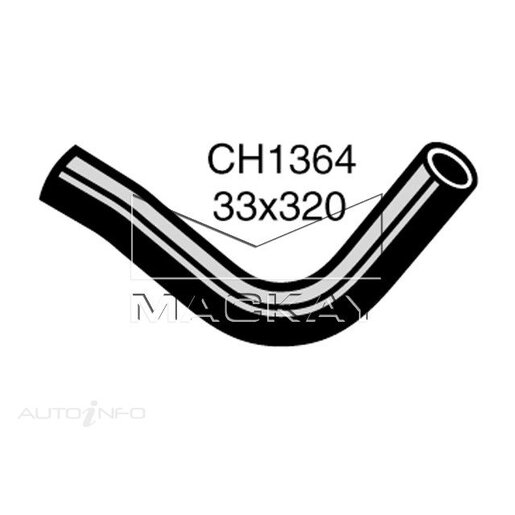 Mackay Radiator Upper Hose - CH1364