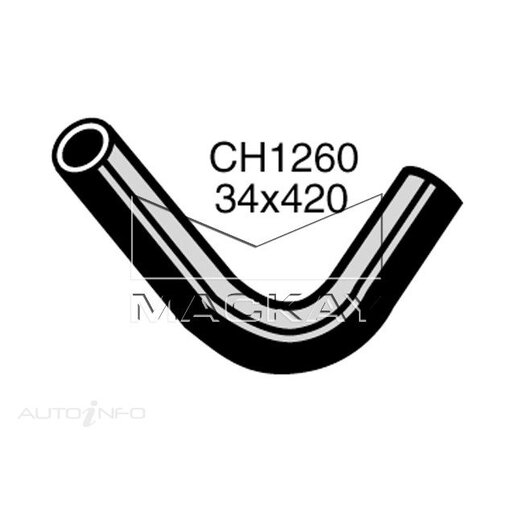 Mackay Radiator Lower Hose - CH1260