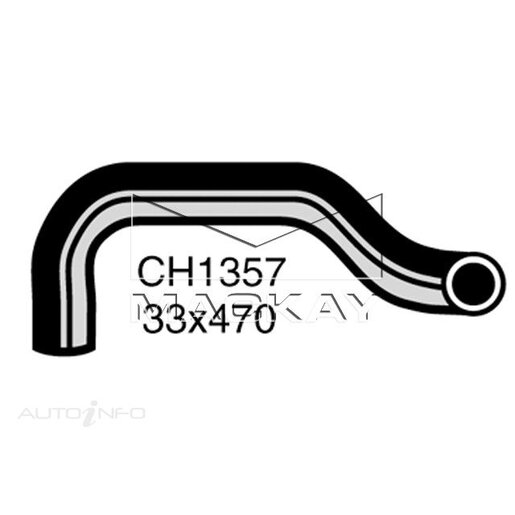 Mackay Radiator Lower Hose - CH1357