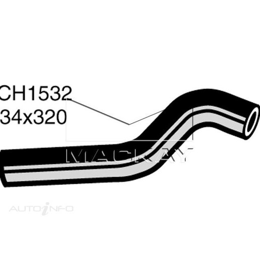 Mackay Radiator Lower Hose - CH1532