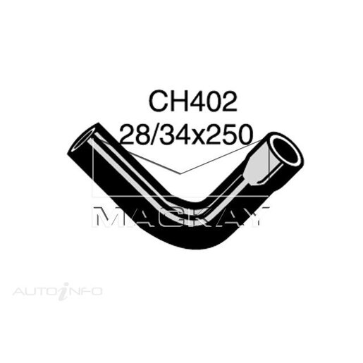 Mackay Radiator Upper Hose - CH402