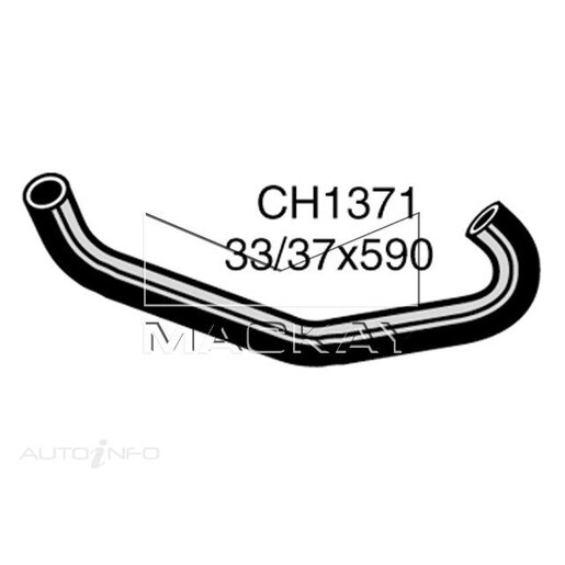 Mackay Radiator Lower Hose - CH1371