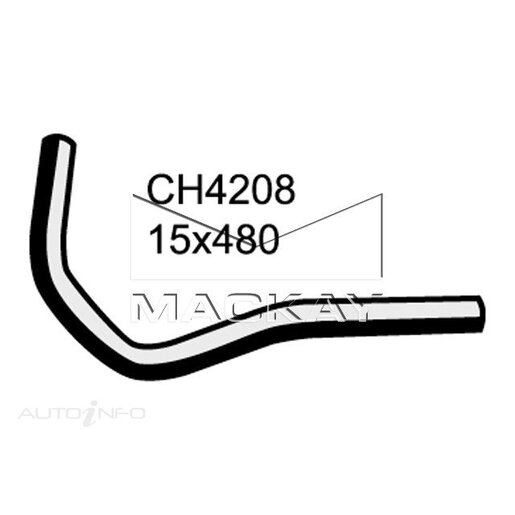 Mackay Engine Oil Cooler Coolant Hose - CH4208