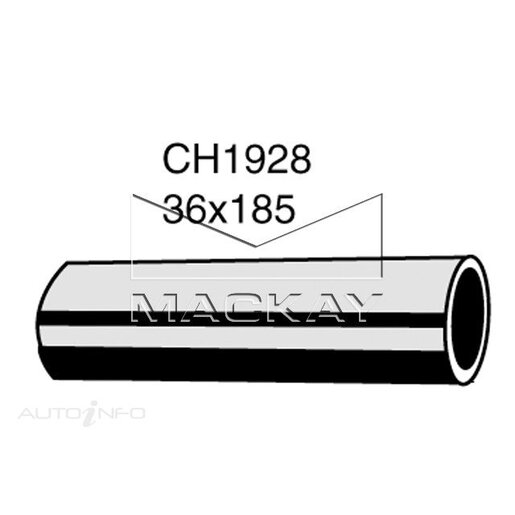 Mackay Radiator Lower Hose - CH1928