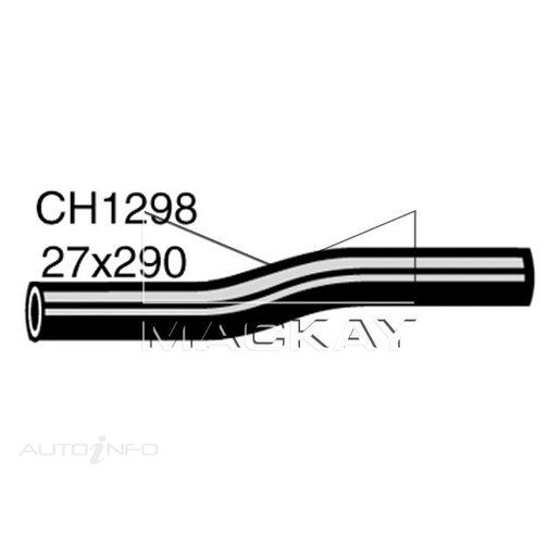 Mackay Radiator Lower Hose - CH1298