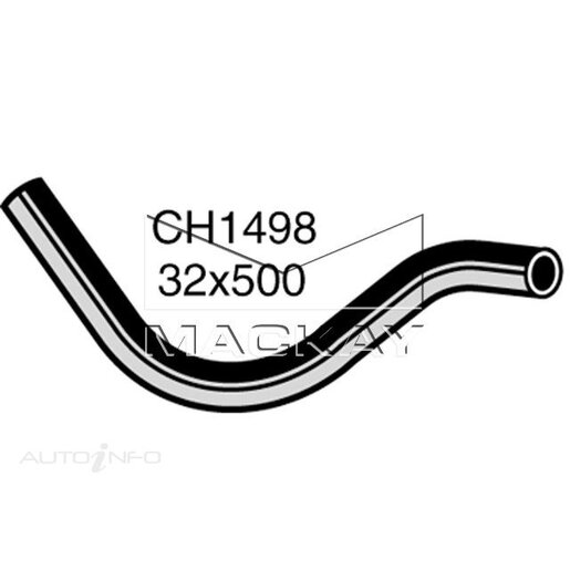 Mackay Radiator Upper Hose - CH1498