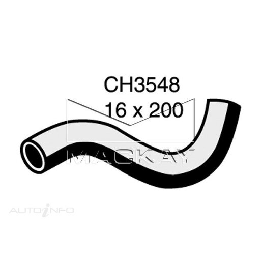 Mackay Heater Hose - CH3548