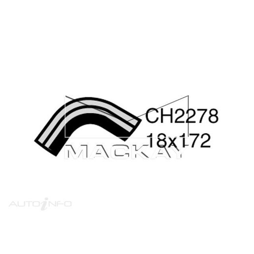 Mackay Engine Bypass Hose - CH2278