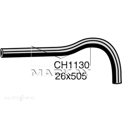 Mackay Radiator Upper Hose - CH1130