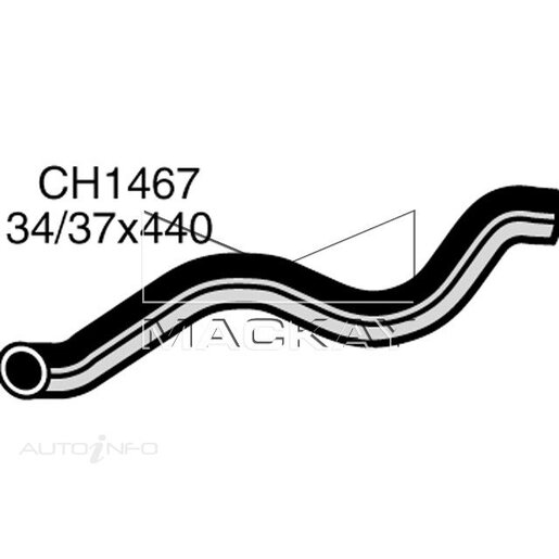 Mackay Radiator Lower Hose - CH1467