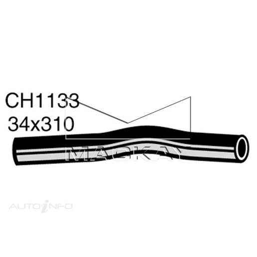 Mackay Radiator Upper Hose - CH1133