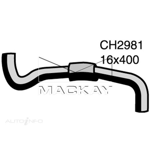 Mackay Heater Hose - CH2981