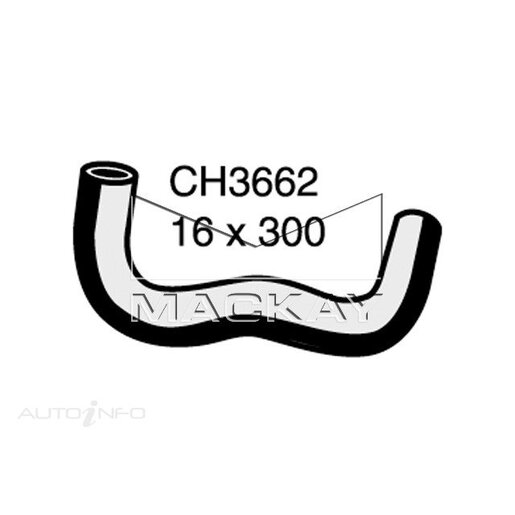 Mackay Heater Hose - CH3662