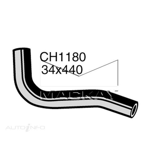 Mackay Radiator Upper Hose - CH1180