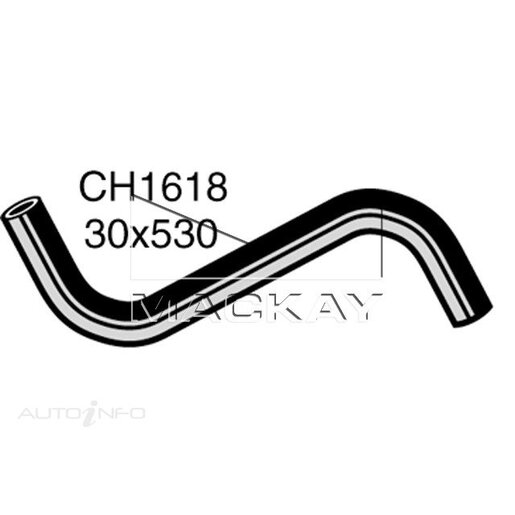 Mackay Radiator Upper Hose - CH1618