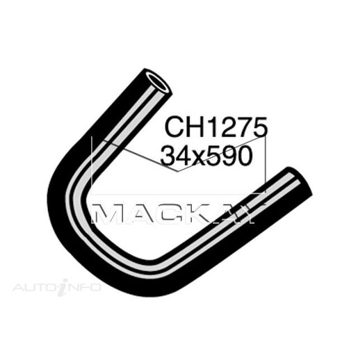 Mackay Radiator Lower Hose - CH1275