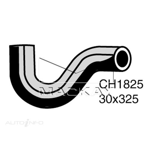 Mackay Radiator Upper Hose - CH1825