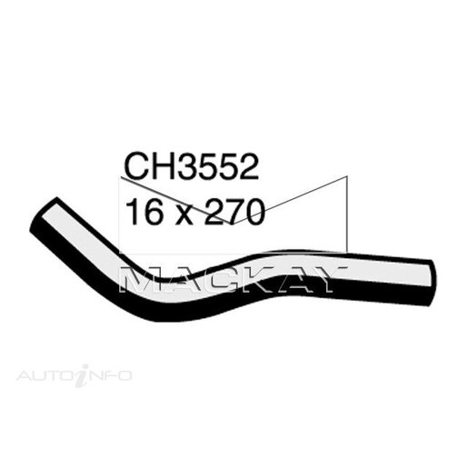 Mackay Heater Hose - CH3552