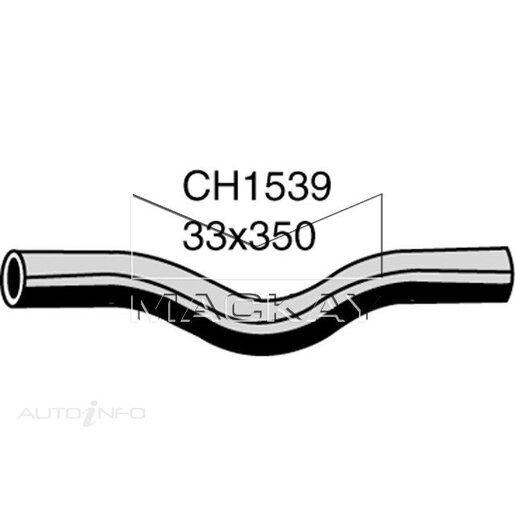 Mackay Radiator Upper Hose - CH1539