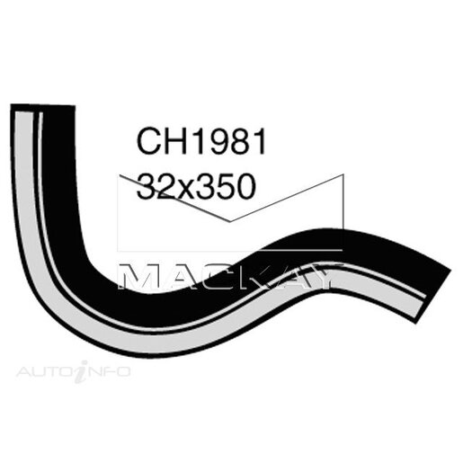 Mackay Radiator Upper Hose - CH1981