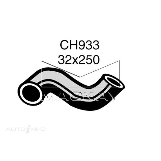 Mackay Radiator Upper Hose - CH933