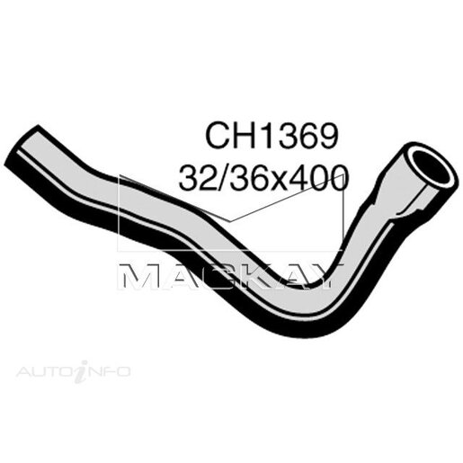 Mackay Radiator Lower Hose - CH1369