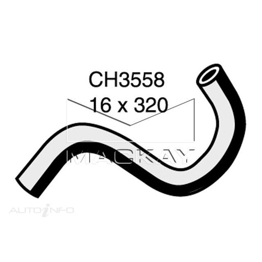 Mackay Heater Hose - CH3558