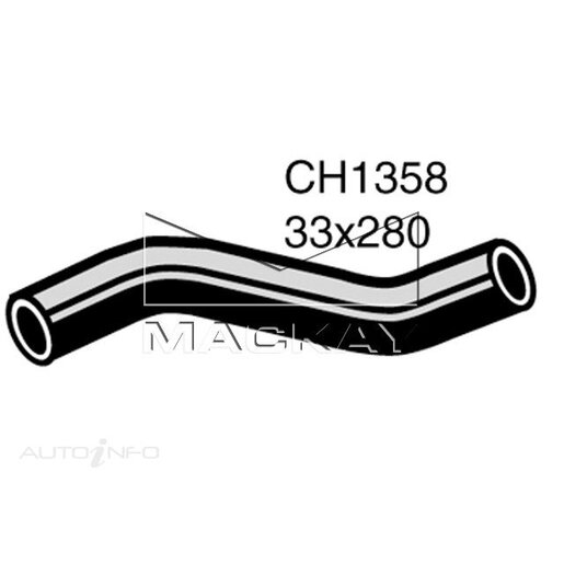 Mackay Radiator Upper Hose - CH1358