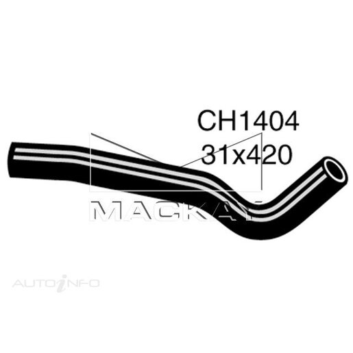 Mackay Radiator Upper Hose - CH1404