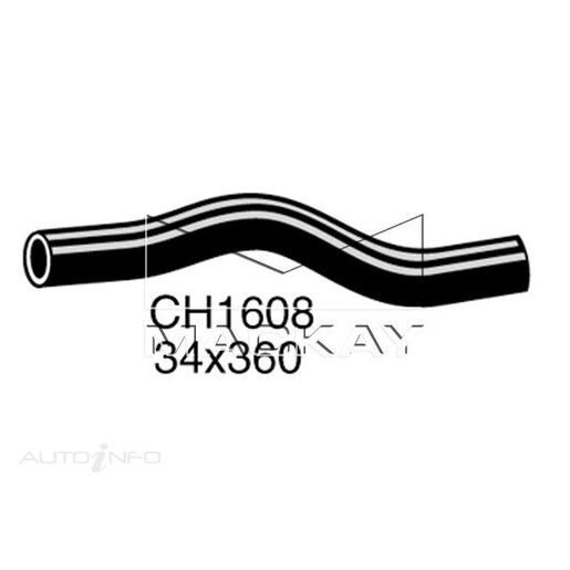 Mackay Radiator Lower Hose - CH1608