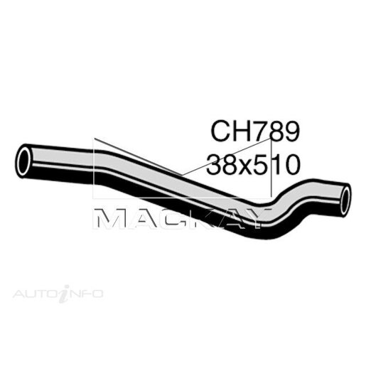 Mackay Radiator Upper Hose - CH789