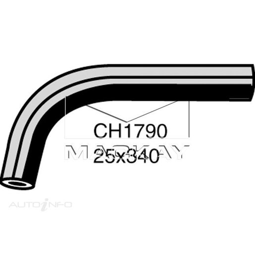 Mackay Radiator Lower Hose - CH1790