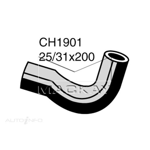 Mackay Radiator Lower Hose - CH1901