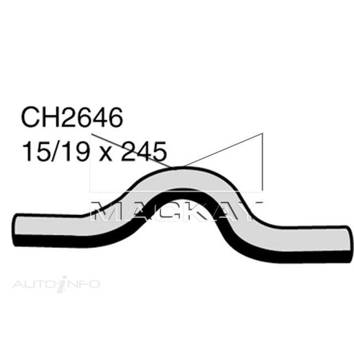 Mackay Heater Hose - CH2646