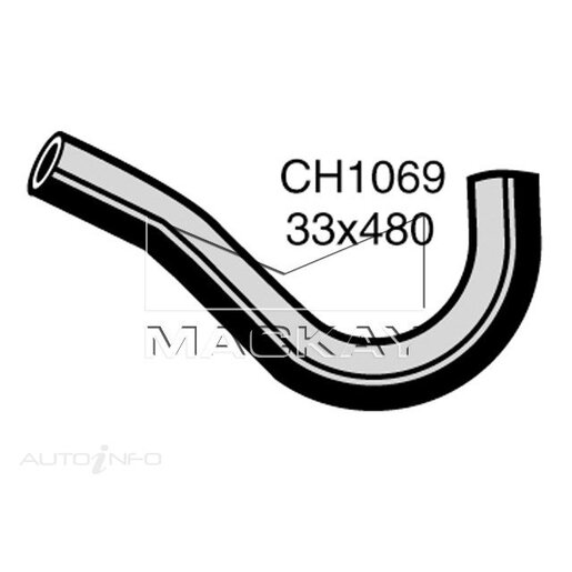 Mackay Radiator Lower Hose - CH1069