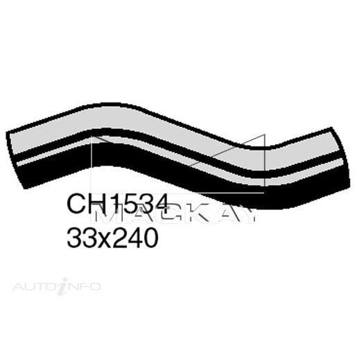 Mackay Radiator Upper Hose - CH1534