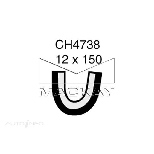 Mackay Heater Hose - CH3004