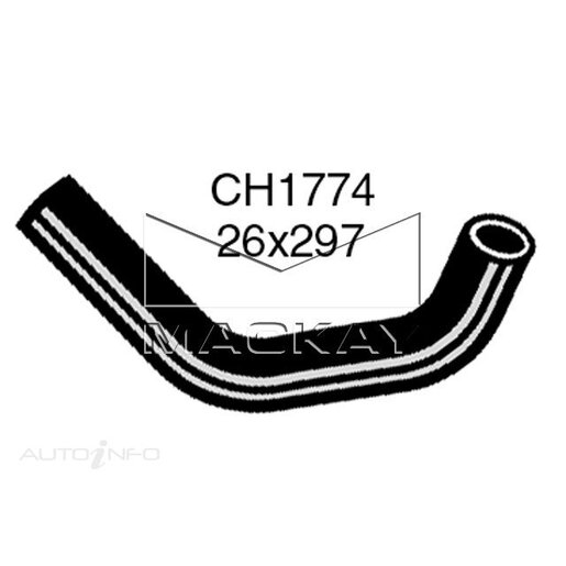 Mackay Radiator Upper Hose - CH1774