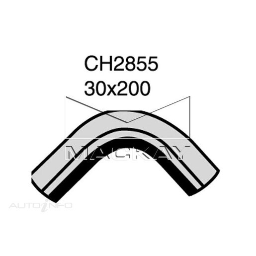 Mackay Radiator Lower Hose - CH2855